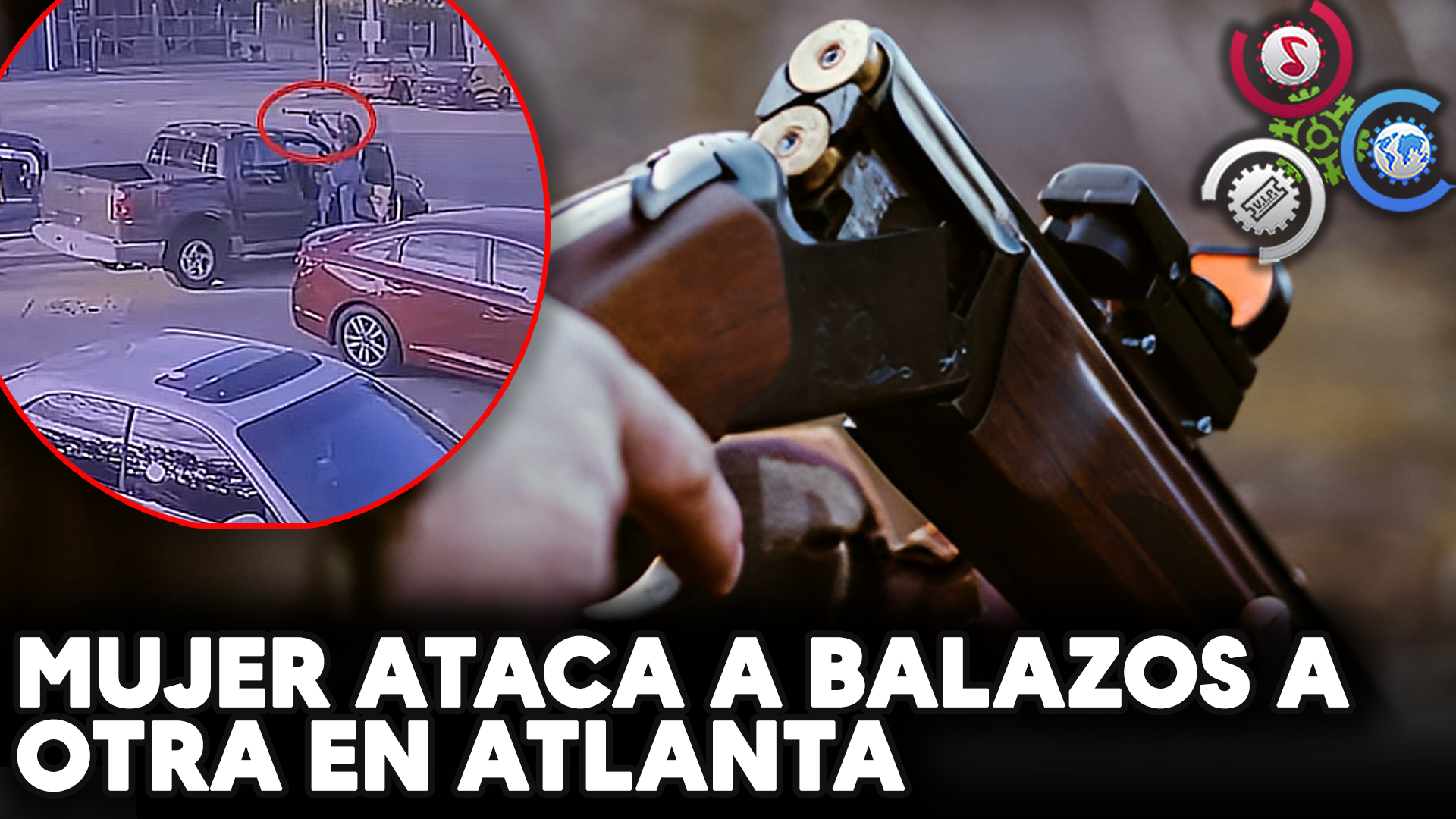 Mujer Ataca A BALAZOS A Otra En Atlanta Y Todo Quedó Grabado