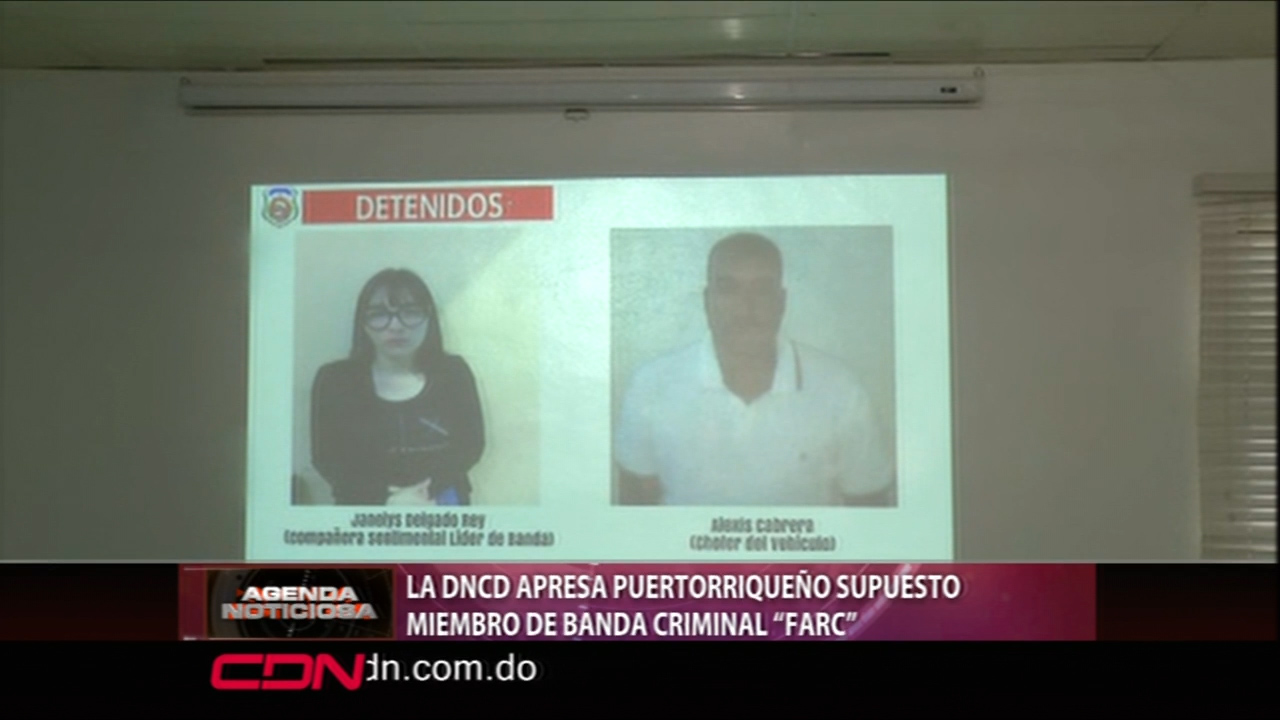 La DNCD Apresa Puertorriqueño Supuesto Miembro De Banda Criminal “FARC”