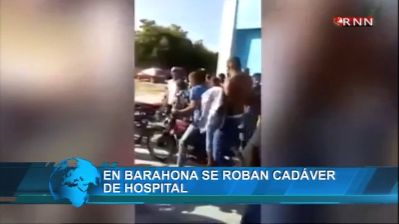 Familiares Y Amigos De Un Supuesto Delincuente Ultimado En Barahona Se Roban El Cadáver De La Morgue