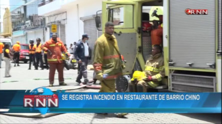 Más Temprano Se Registró Un Incendio En Restaurante Del Barrio Chino