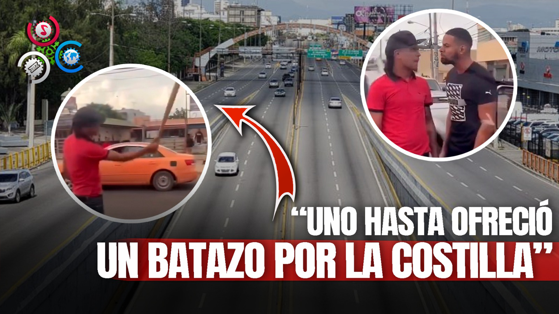 Dos Hombres Se Enfrentan En Plena Calle Por Choque De Vehículos En SDE