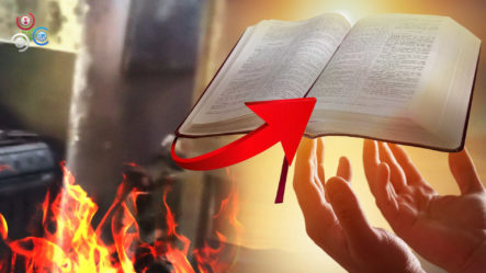 ¡Casa Se Reduce A Cenizas, Hombre Afirma Que Solo Quedó Intacta Una Biblia Abierta!