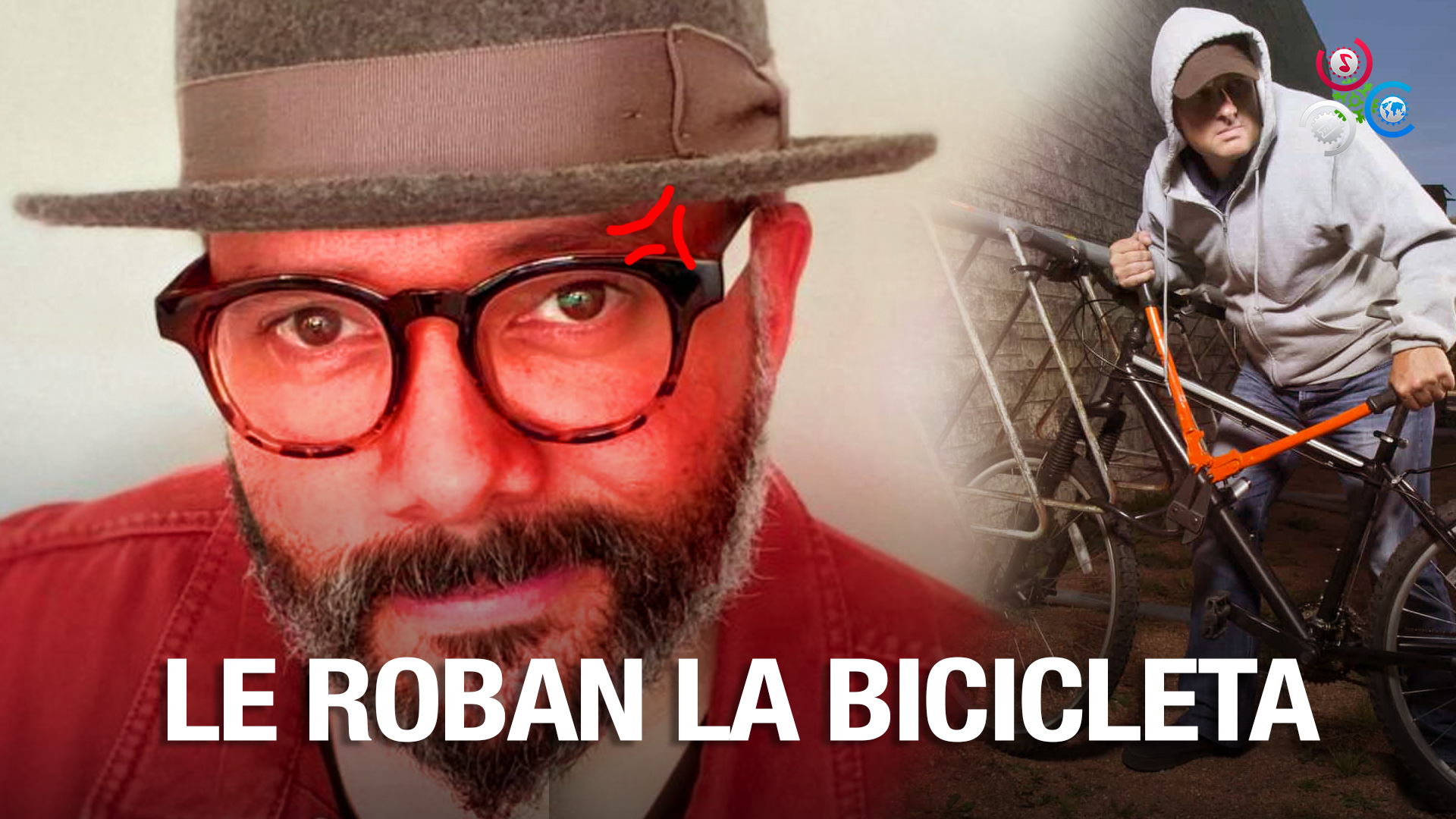 ¡Captado En Cámara El Momento En Que Le Roban Bicicleta A Pavel Nuñez!