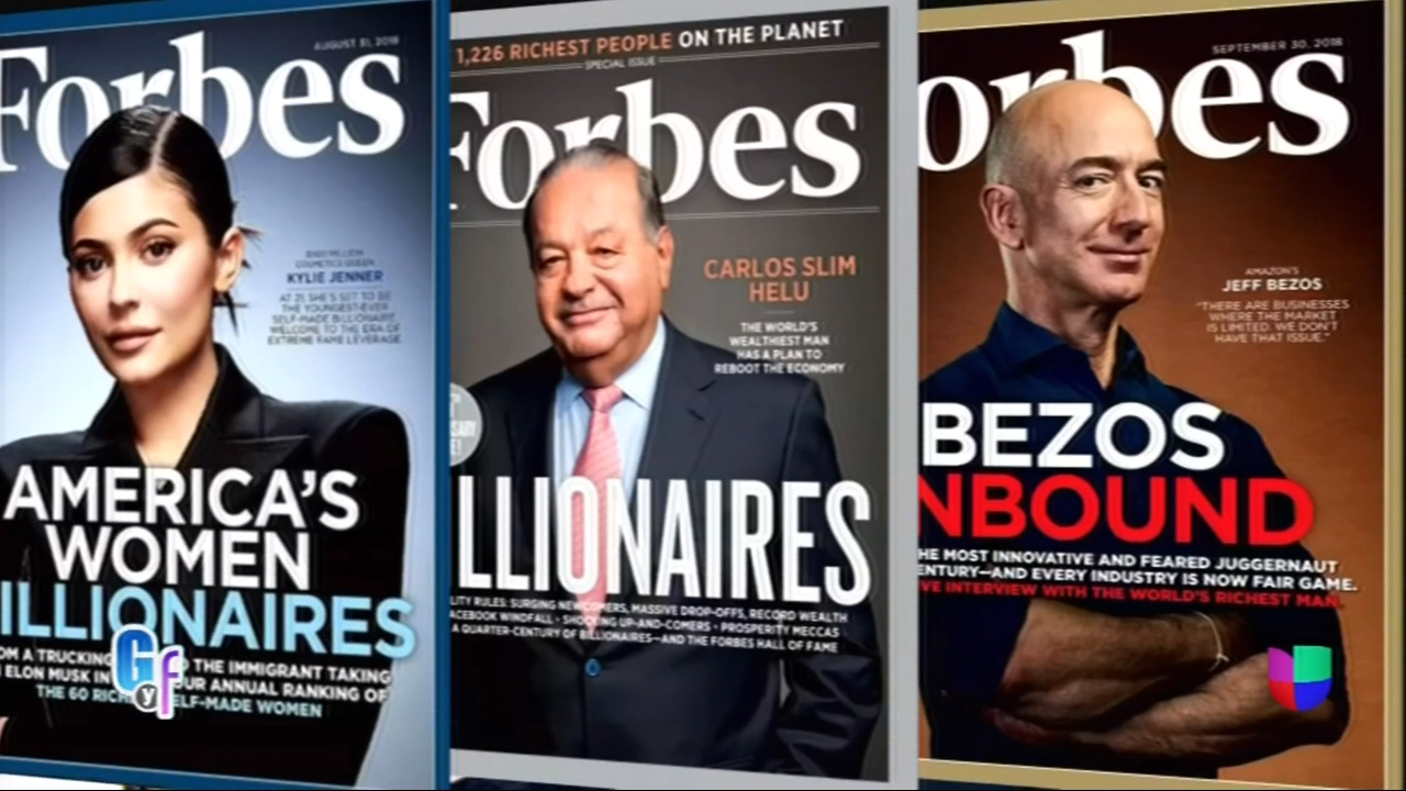 Los 5 Nombres Con Más Dinero En El Mundo Según La Revista Forbes