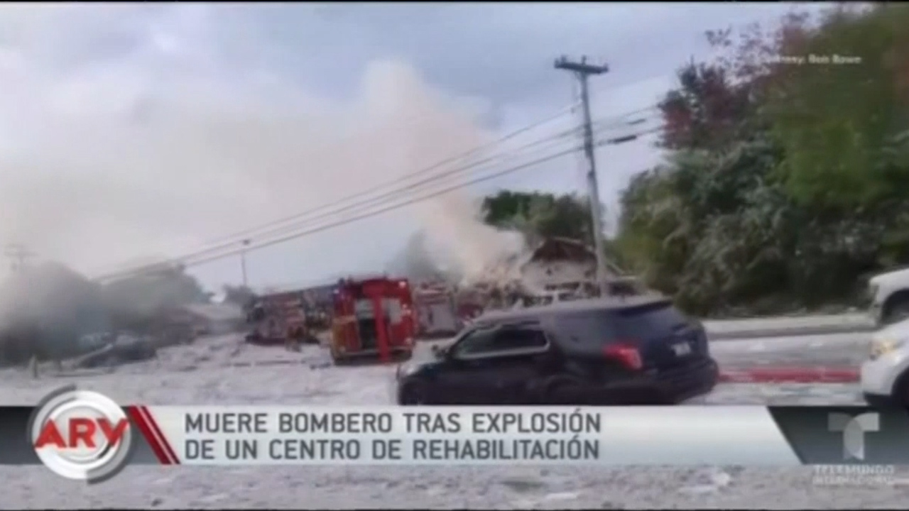 Muere Bombero Tras Explosión De Un Centro De Rehabilitación