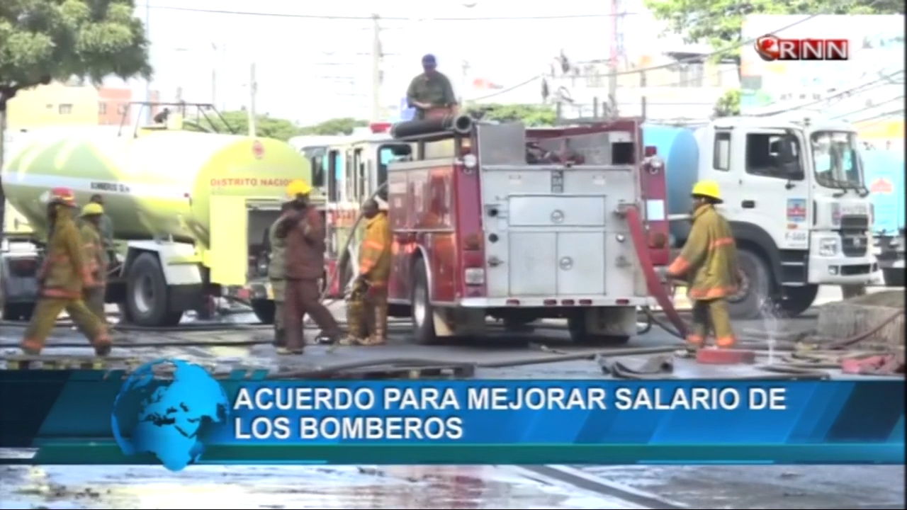 Autoridades Suscriben Acuerdo Para Mejorar Salario De Los Bomberos Y Dotarlos De Nuevos Equipos