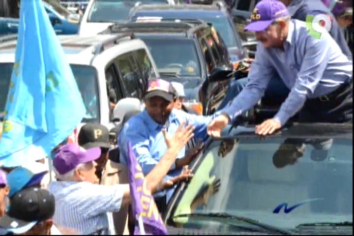 Fotocrónica Electoral: Medina Y Abinader En Ruta