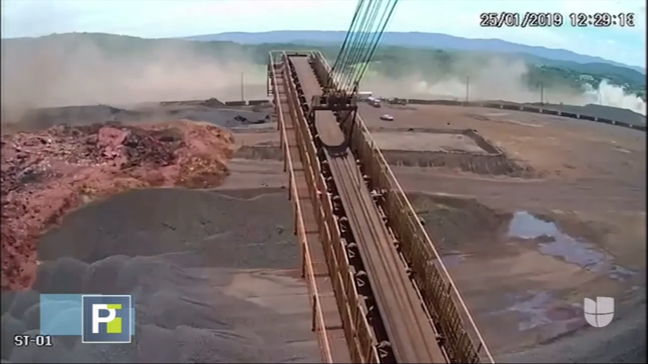Sale A La Luz Impactantes Imágenes Del Momento Que Una Presa Colapsa En Brasil