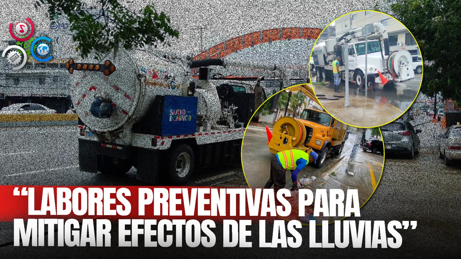 Brigadas De La Alcaldía Del DN Realizan Labores Preventivas Para Mitigar Efectos De Las Lluvias