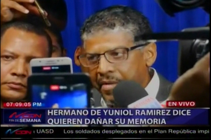 Hermano De Yuniol Ramírez Dice Quieren Dañar Su Memoria Y El PLD Politizar El Caso