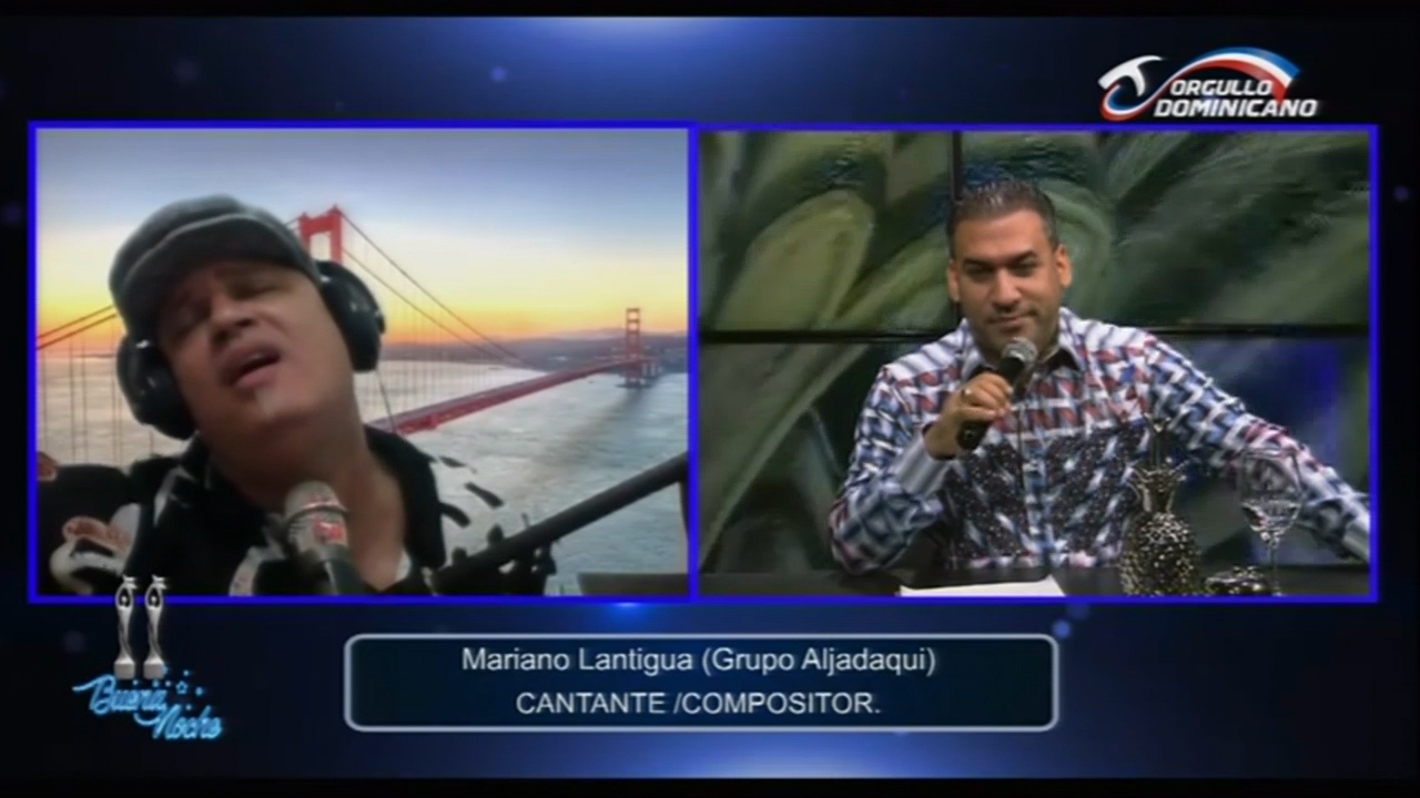 Marino Lantigua Del Grupo Aljadaqui Nos Canta Algunos De Sus éxitos | Buena Noche