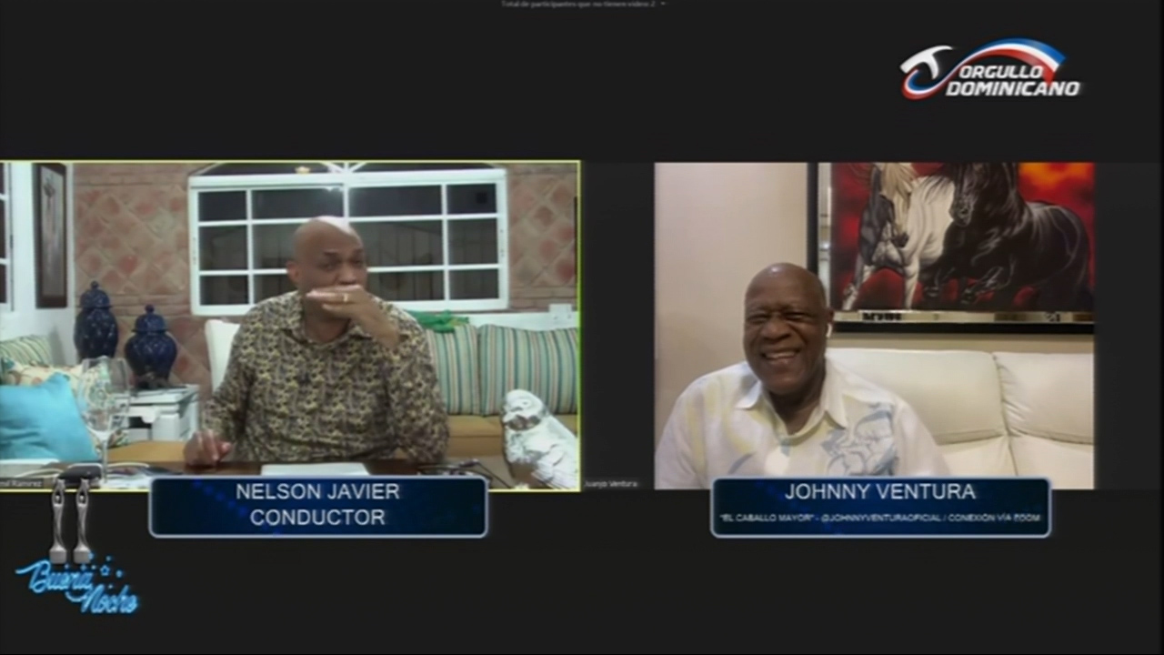 Entrevista Exclusiva A Johnny Ventura | Buena Noche