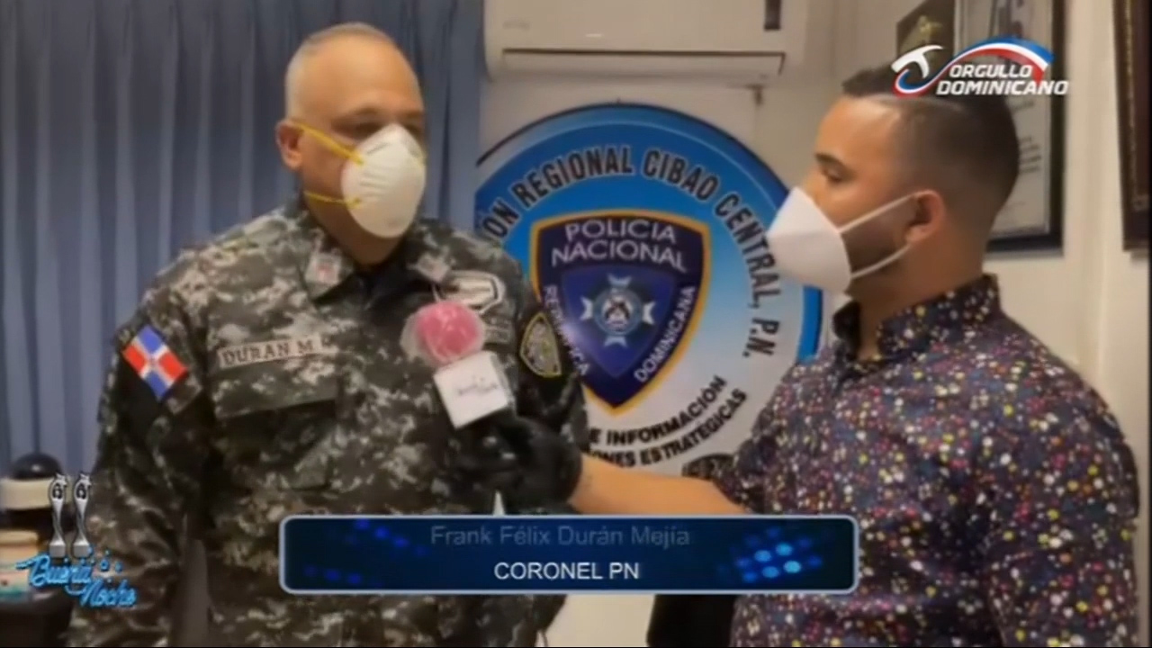 Frank Felix Duran Mejía De Que Se Trata Nuestra Policía Nacional Contigo | Buena Noche