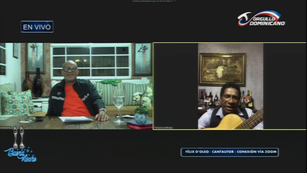 Felix D’Oleo No Canta Todos Sus éxitos | Buena Noche