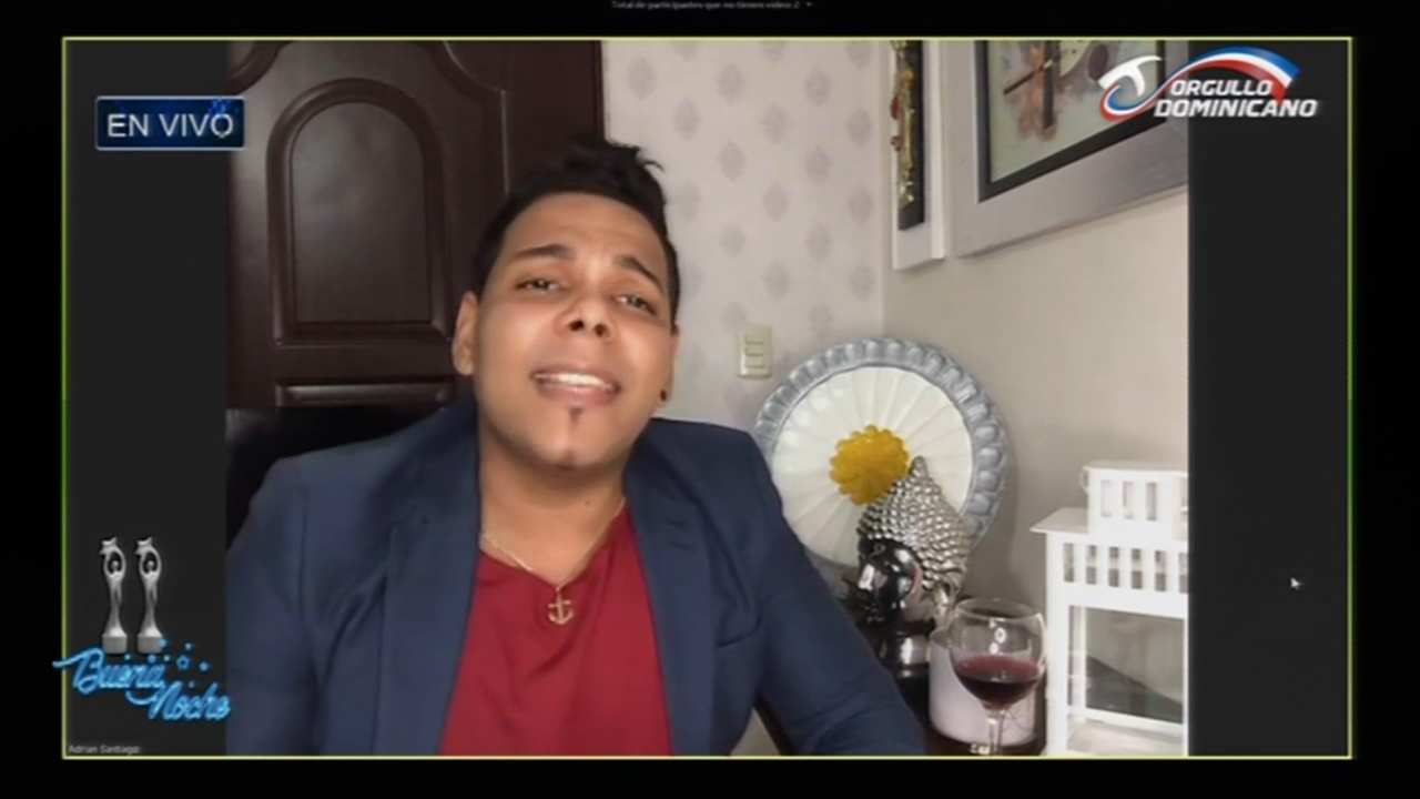 Adrian Santiago Nos Deleita Con Su Hermosa Voz  | Buena Noche