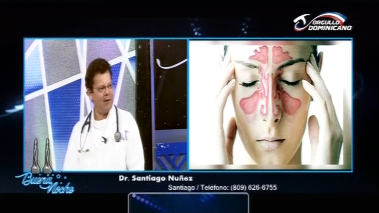 En Buena Salud: Dolor Por Sinusitis Con El Dr. Santiago Nuñez