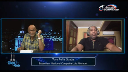 Entrevista Con Tony Peña Guaba | Buena Noche