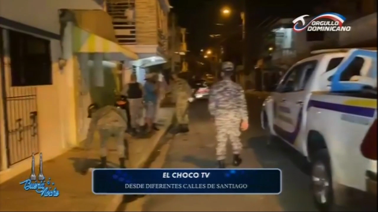 La Policía Llega A Un Sector De Santiago Y Recogen Todo Lo Que Encuentran | Buena Noche