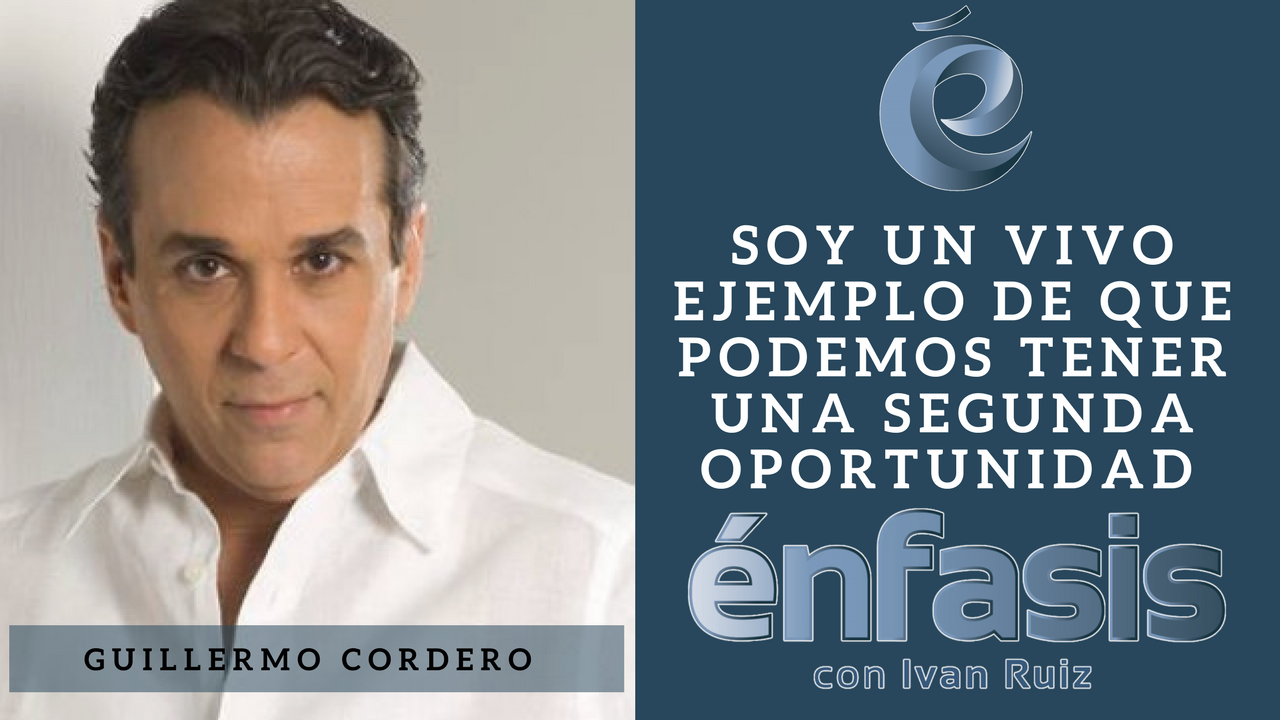 Soy Un Vivo Ejemplo De Que Podemos Tener Una Segunda Oportunidad Fueron Las Palabras De Guillermo Cordero En Énfasis Con Iván Ruiz