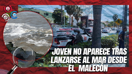 Buscan A Parqueador Que Habría Saltado Al Mar Para Evadir Abusos Policiales En El Malecón
