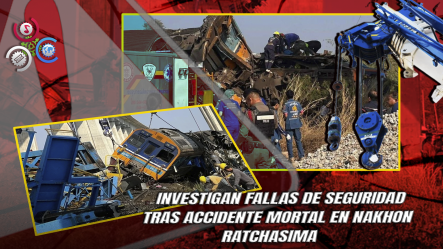 Tragedia Ferroviaria En Tailandia: Caída De Grúa Sobre Tren Deja Decenas De Muertos Y Heridos