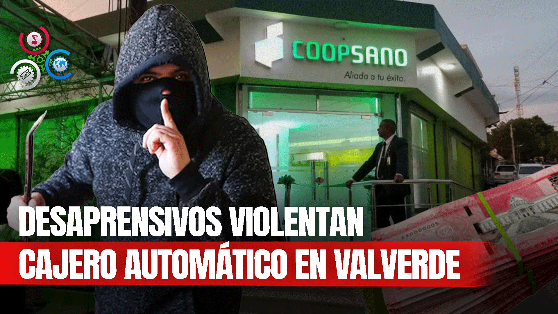 Antisociales Penetran Coopsano Y Violentan Un Cajero Automático En La Esperanza