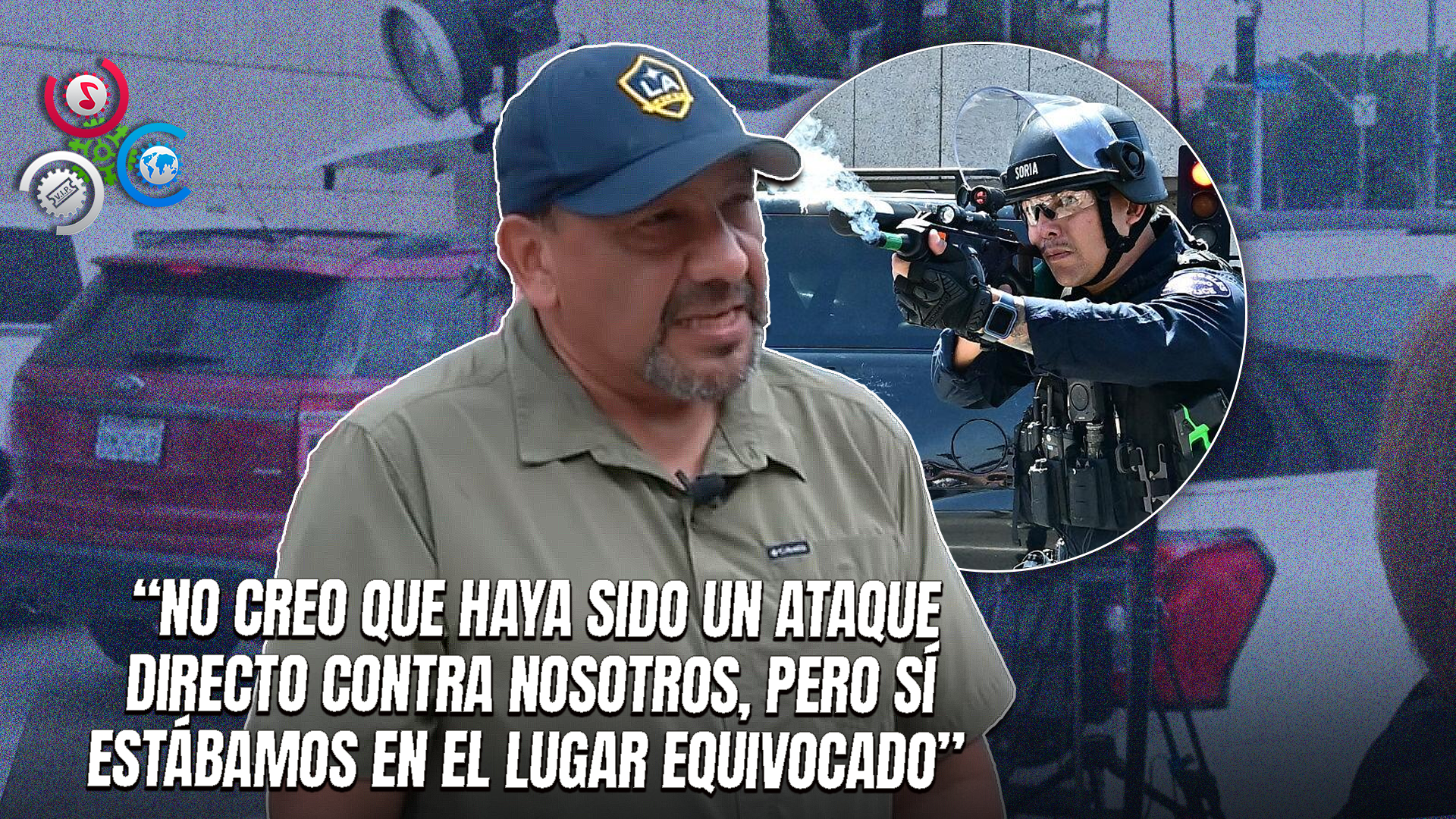 Camarógrafo De Univisión Herido Por Bala De Goma Durante Protestas En Los Ángeles