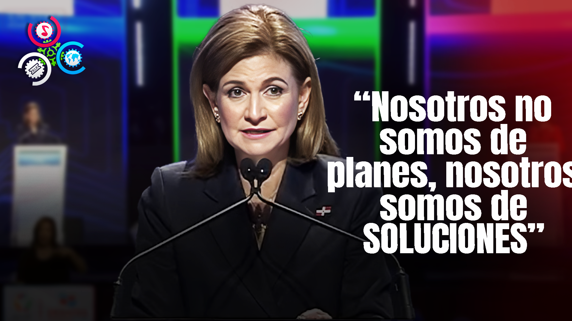 Vicepresidenta Peña: “Fueron Muy Buenos Haciendo Planes, Pero Nosotros No Somos Planes, Nosotros Somos Soluciones”