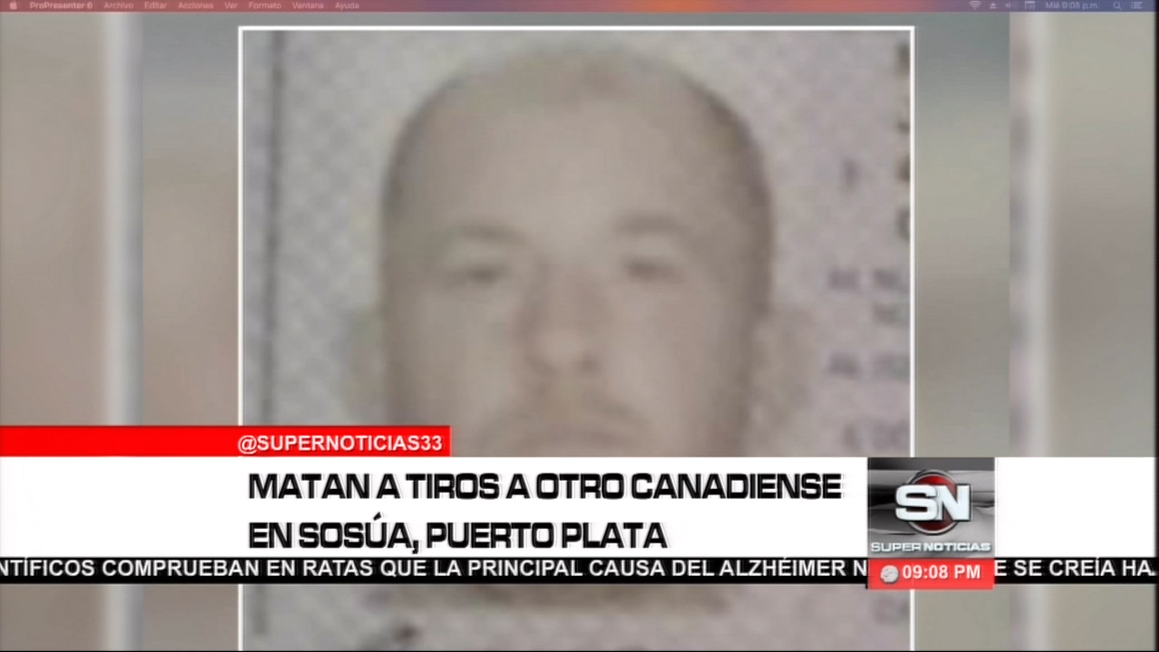 Matan A Tiros A Otro Canadiense En Sosúa, Puerto Plata