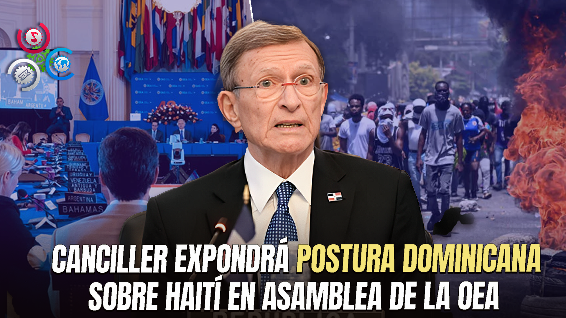 Canciller Álvarez Abordará Tema De Haití En Asamblea De La OEA En Antigua Y Barbuda