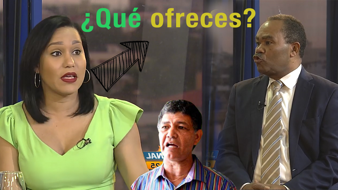 Lorenny Solano Pregunta Al Candidato A La Alcaldía De Sto. Dgo. Oeste Qué Tiene Para Ofrecer