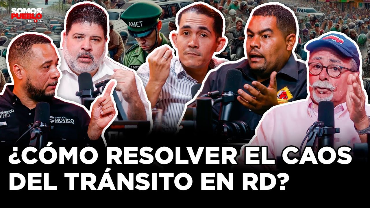 GRAN DEBATE SOBRE CÓMO RESOLVER EL CAOS DEL TRÁNSITO EN RD