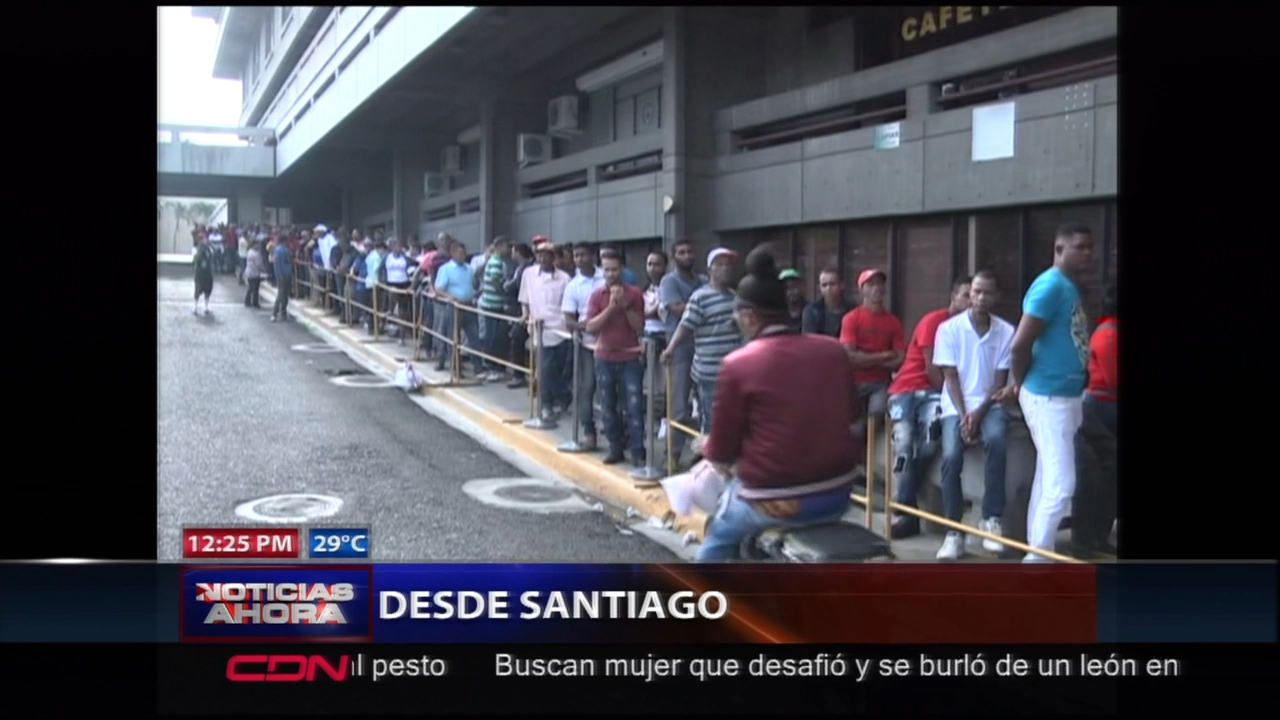 Caos En Santiago Por Cambio De Cédula Prevén Que Cientos Se Quedarán Sin Realizar El Cambio