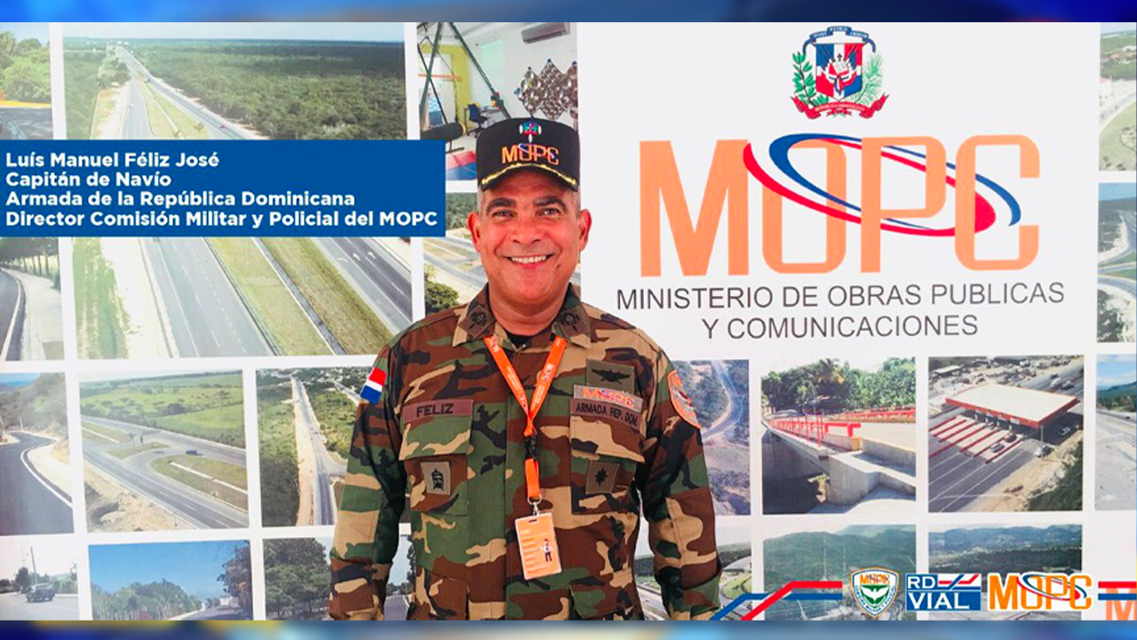 (vía Telefónica) Capitán De Navío Luis Féliz José  Enc. Del Programa Social Del MOPC