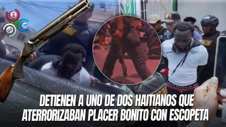 Capturan A Uno De Dos Haitianos Que Atracaban Con Escopeta En SFM