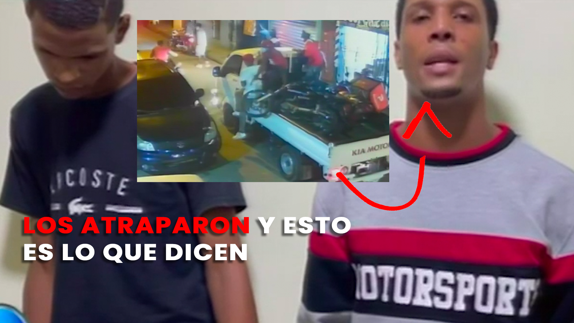 Jóvenes Que Andaban Llevándose Motores Piden Disculpas Y Agregan Que “no Se Encontraban Robando”