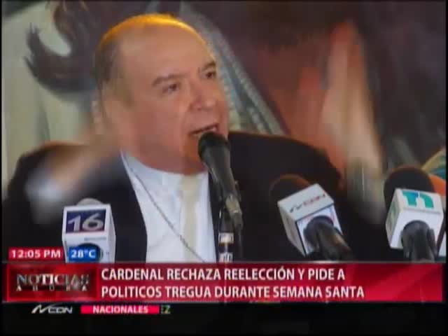 Cardenal Rechaza La Reeleción De Danilo