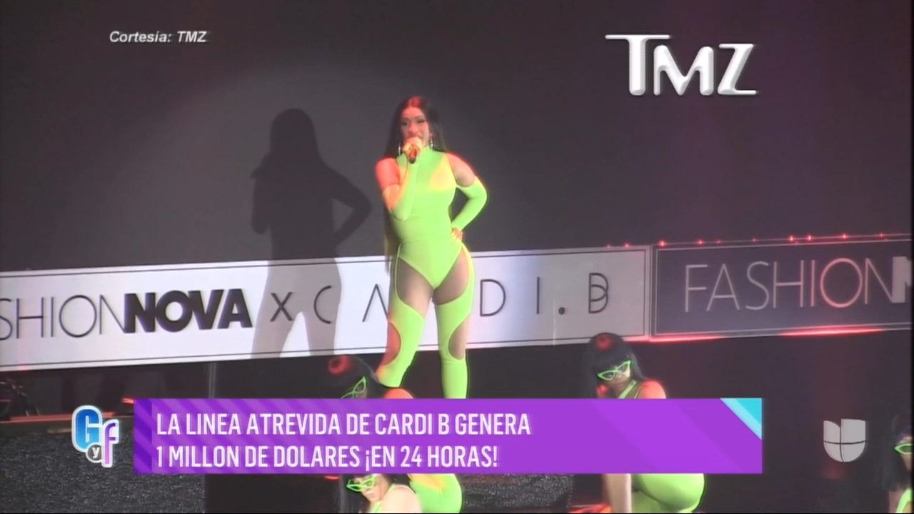 La Linea De Cardi B Genera 1 Millón De Dólares ¡En 24 Horas!