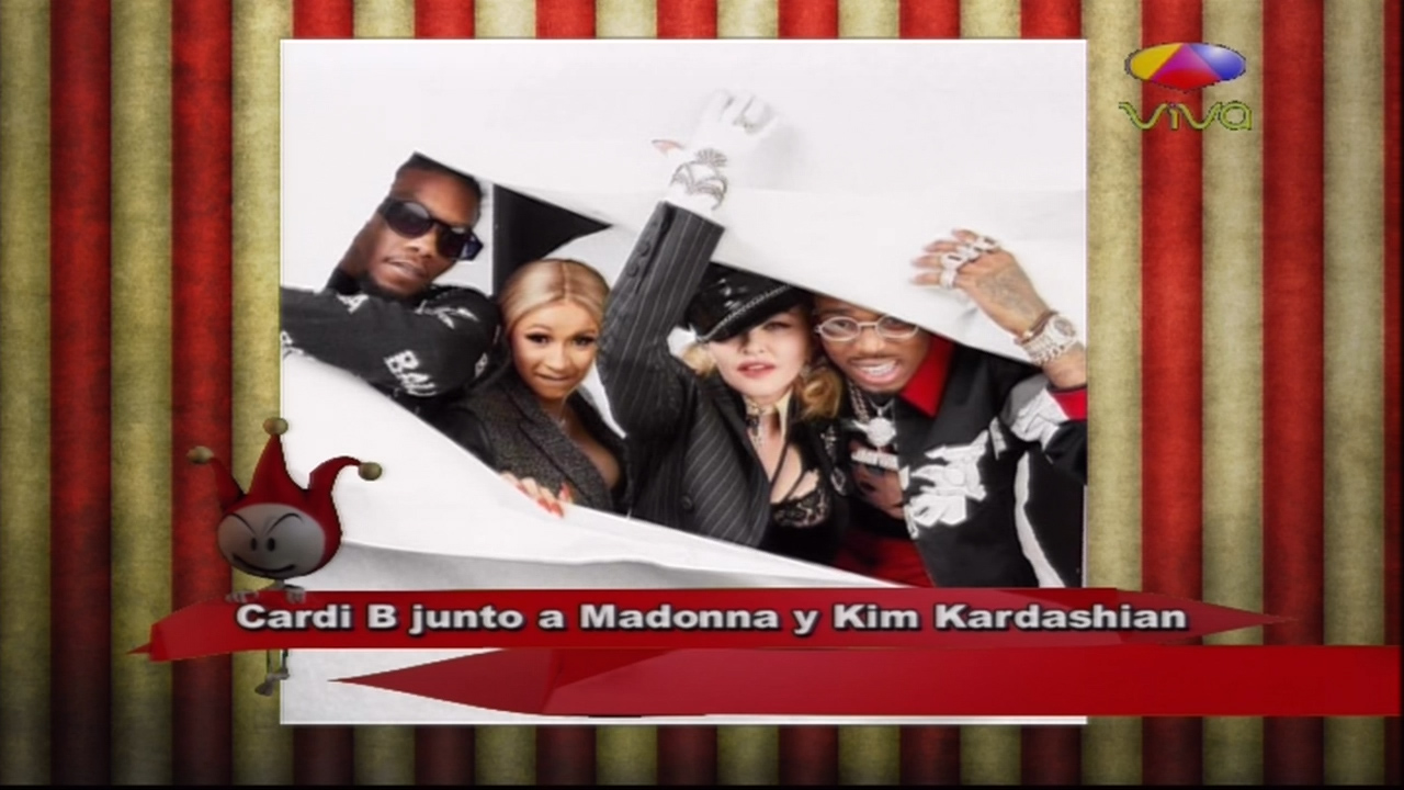 Cardi B Junto A Madonna Y Kim Kardashian En Figureo
