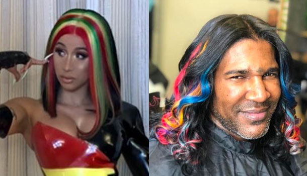 Comparando El Nuevo “Look De Cardi B Con El Look De Omega El Fuerte