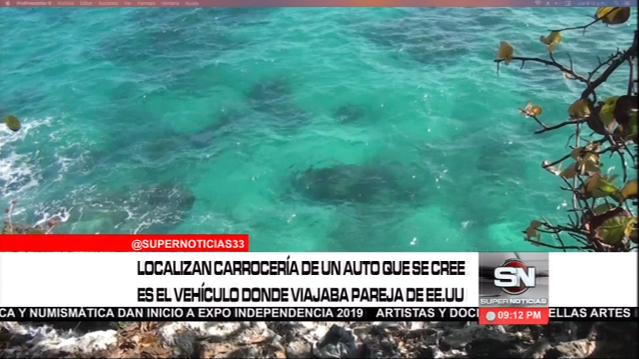 Buzos Civiles Localizan Carrocería De Un Auto Que Se Cree Es El Vehículo Donde Viajaban Pareja De USA