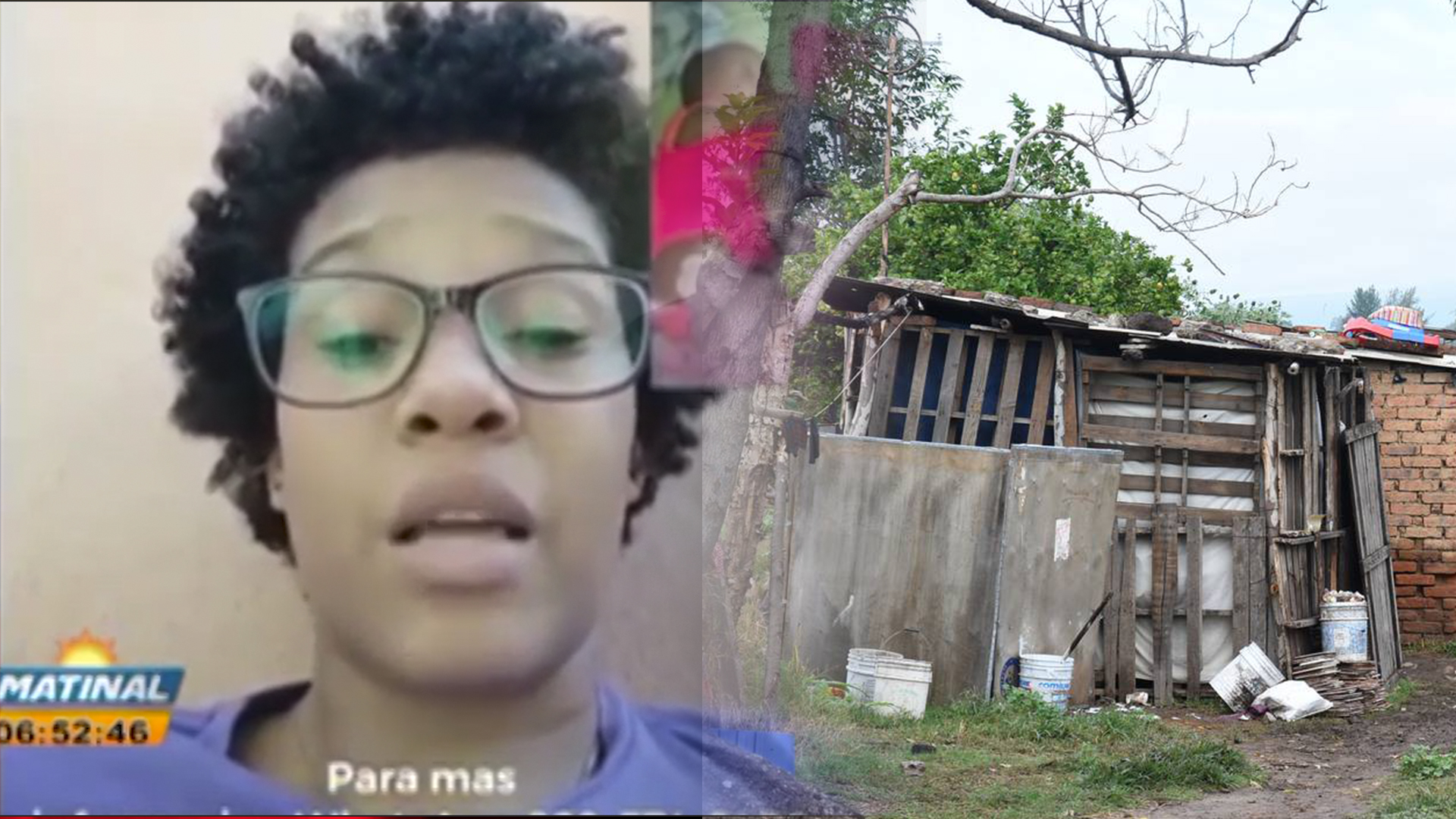 Condiciones En La  Que Vive La Joven Que Se Hizo Viral