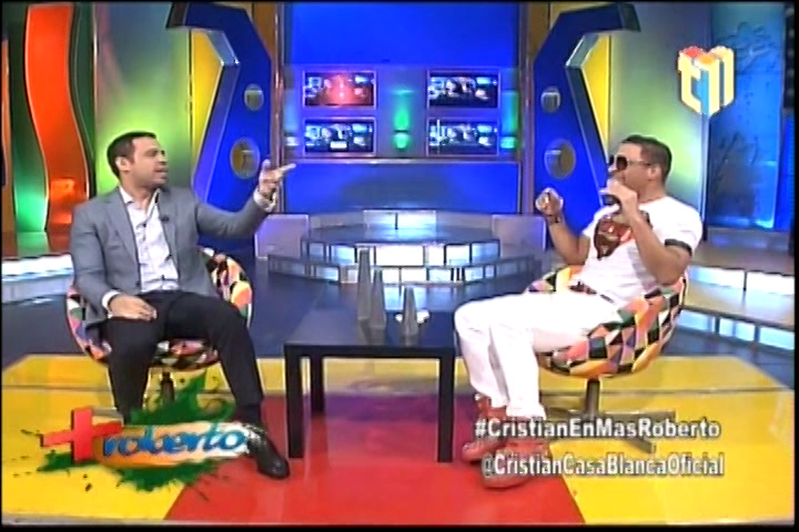 Entrevista Exclusiva A Cristian Casa Blanca En Más Roberto