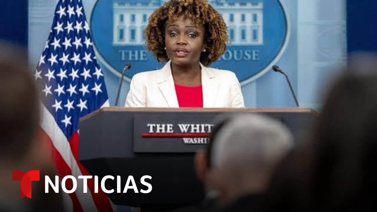 🔴 EN VIVO: Rueda De Prensa De La Casa Blanca