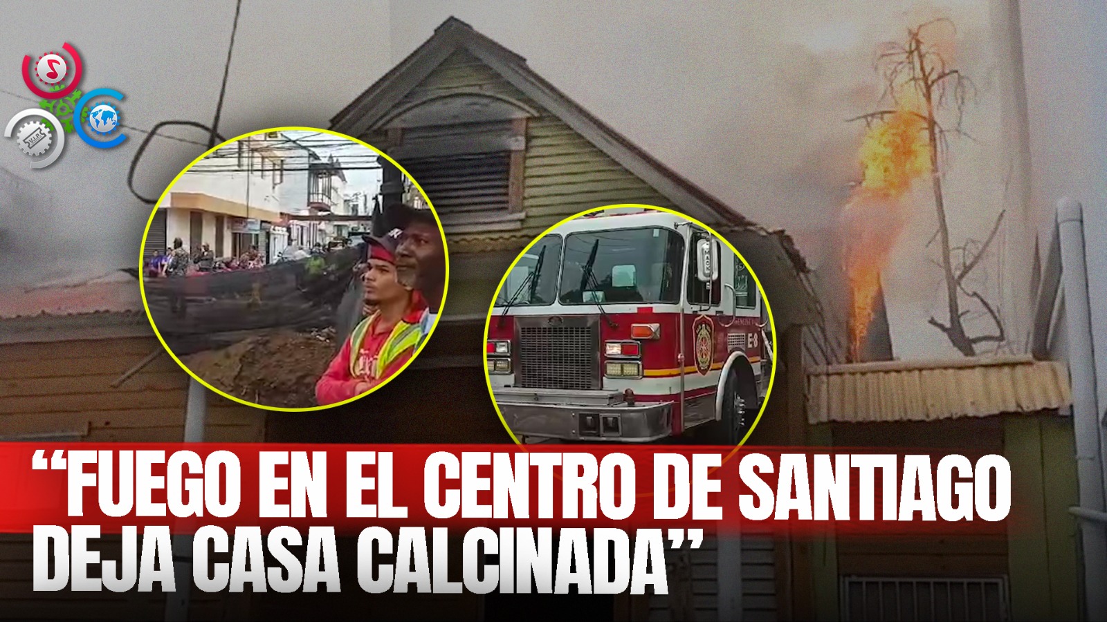 Incendio Devasta Casa Victoriana En La Calle Restauración, Obligando La Evacuación De Varias Clínicas