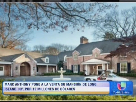 Marc Anthony Pone En Venta La Casa Donde Vivió Con J. Lo