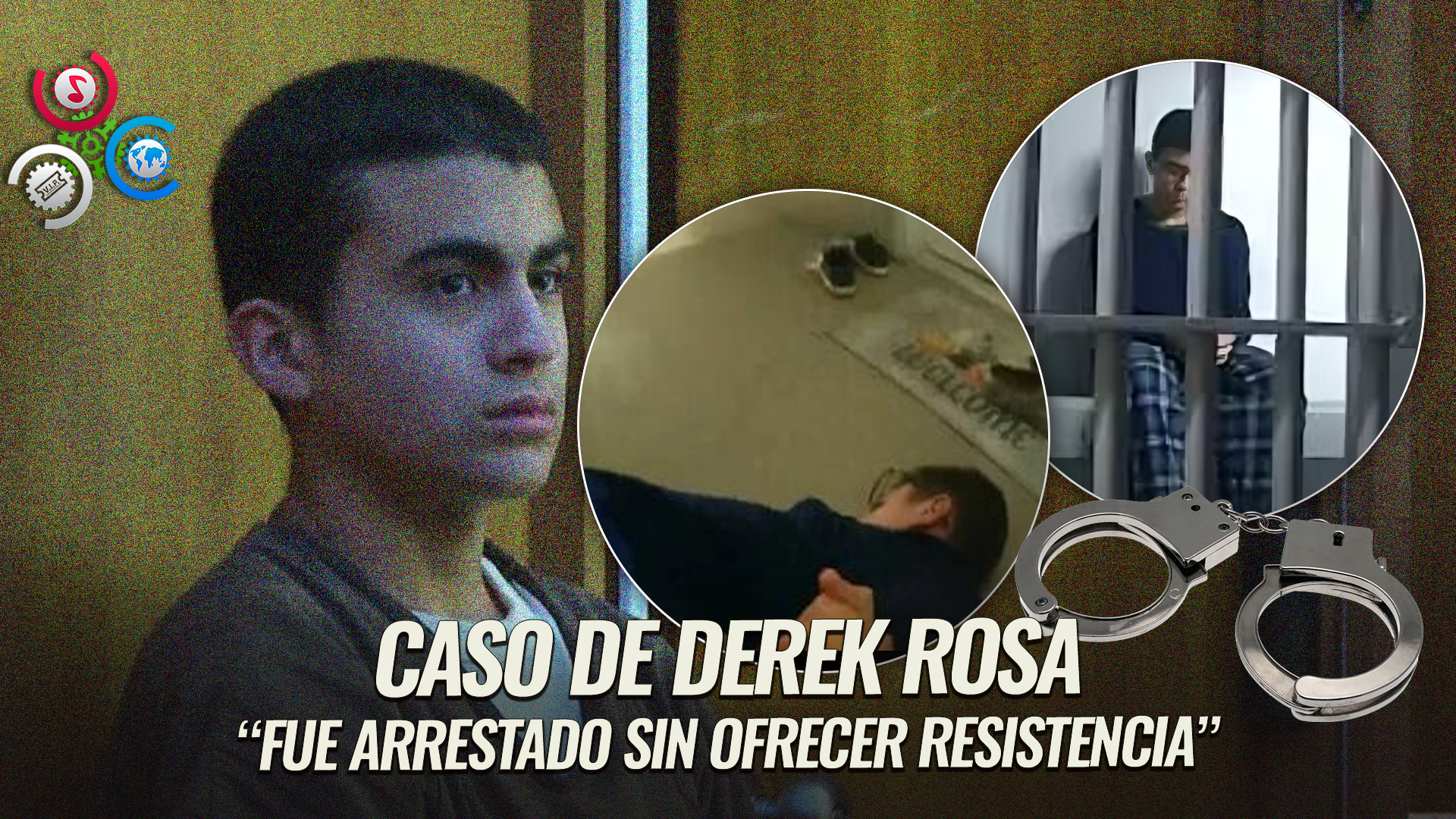 Revelan Video De Como Fue Capturado Derek Rosa Después De Apuñalar A Su Madre