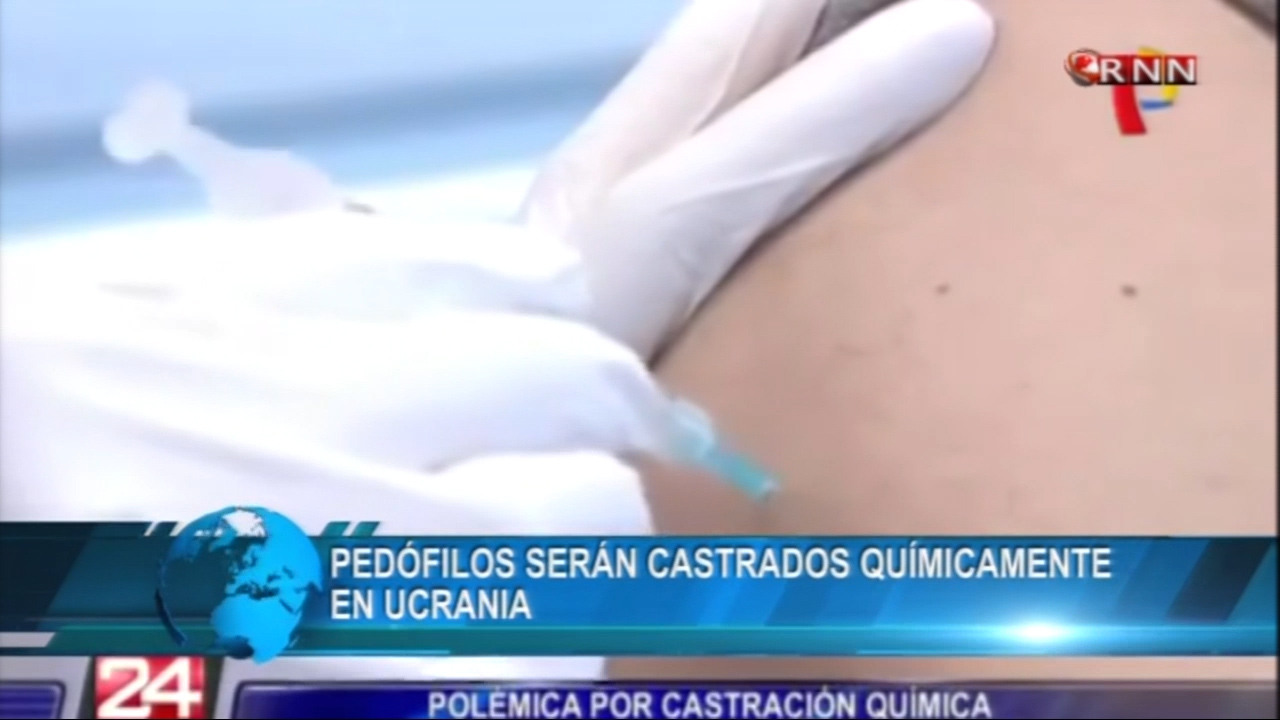 Parlamento De Ucrania Aprueba Castración Química Contra Pedófilos