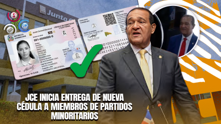 Nueva Cédula Inicia Distribución Con Fase Dirigida A Organizaciones Políticas Pequeñas