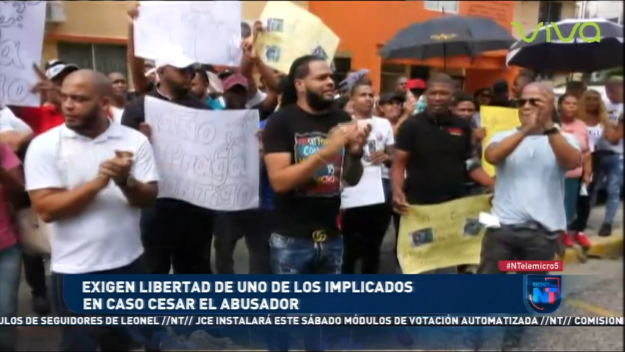 Familiares, Amigos Y Empleados Exigen Libertad De Uno De Los Implicados En Caso César El Abusador
